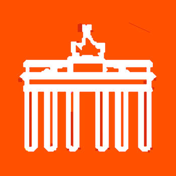 Berlin travel guide. Orange Arrow. 旅遊 App LOGO-APP開箱王