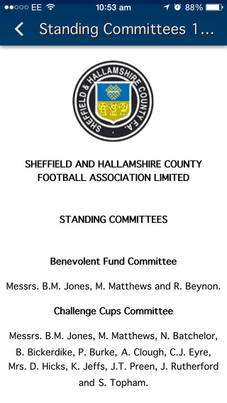 免費下載運動APP|Sheffield & Hallamshire CFA app開箱文|APP開箱王