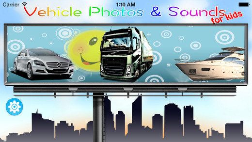 【免費遊戲App】Vehicle Photos & Sounds for Kids Free-APP點子