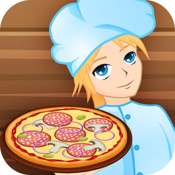 Pizza Food Shop CROWN LOGO-APP點子