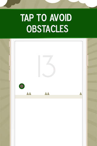 Bouncing Bouncy Ball Free - The Impossible Line game screenshot 2