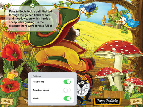 【免費書籍App】Puss in Boots Interactive French Fairy Tale-APP點子
