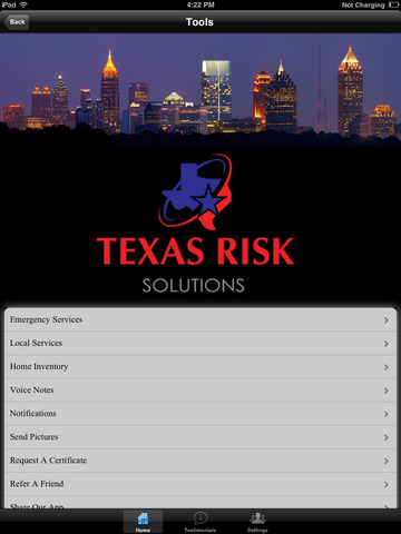 Texas Risk Solutions HD screenshot 3