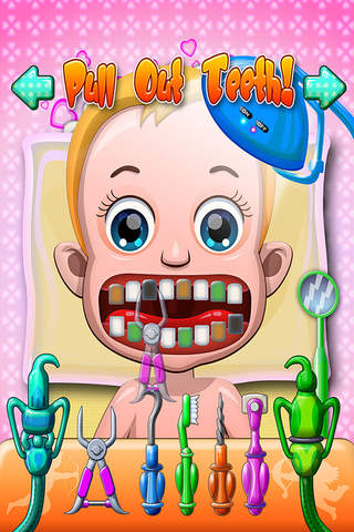 Baby Dentist Hospital Free - Uber Fun Kids Games for Girls screenshot 4