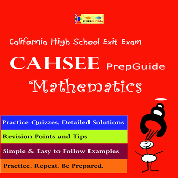 California High School Exit Exam (CAHSEE) PrepGuide LOGO-APP點子