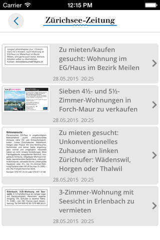 Zürichsee-Zeitung Nachrichten screenshot 4
