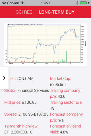 GCI - Growth Company Investor screenshot 2