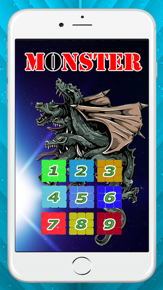 Matching Monster World Memorize for Kids