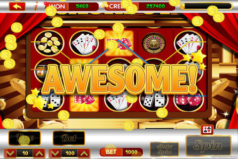 Awesome Classic Vegas Palace Slot Machines - Caesars Doubledown and Win Big Casino Jackpots Free screenshot 4