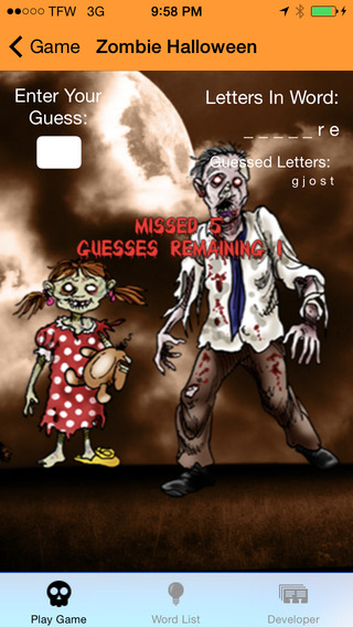 【免費遊戲App】Zombie Halloween-APP點子