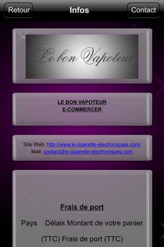 Le Bon Vapoteur screenshot 2