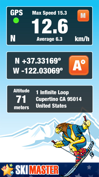Super Ski - Skiing Tracker for Austria France Canada Japan and others