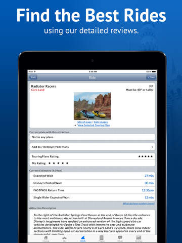 【免費旅遊App】Disneyland Lines from TouringPlans.com-APP點子