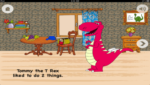 【免費遊戲App】Tommy the T-Rex Big Adventure Free - Story of My Lost World of Dinosaurs-APP點子