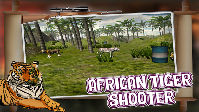 【免費遊戲App】African Tiger Shooter 3D - Kill Tigers with Sniper-APP點子