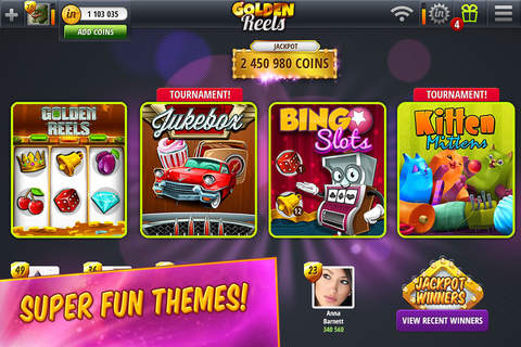 Golden Reels Casino Slots screenshot 4