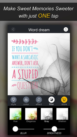 【免費工具App】Word Dream Pro - Swag fonts, typography generator, inspirational quotes, and magical text over pic editor!-APP點子