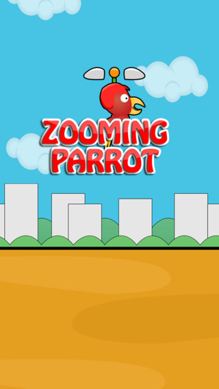 Zooming Parrot - Flop Jump Fly to the Skyward Clouds