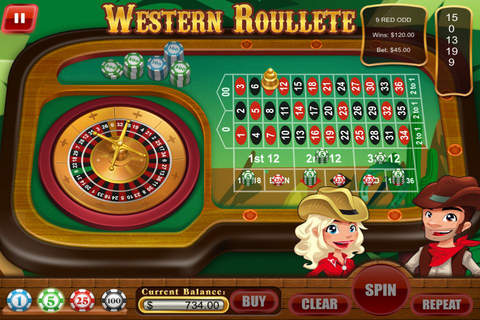 Top Showdown Wild Western Roulette Casino - Texas Holdem TX Edition Free screenshot 4