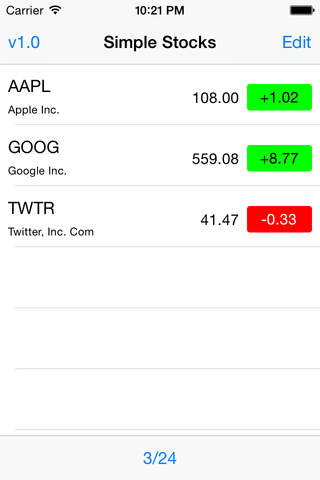 Simple Stocks screenshot 2