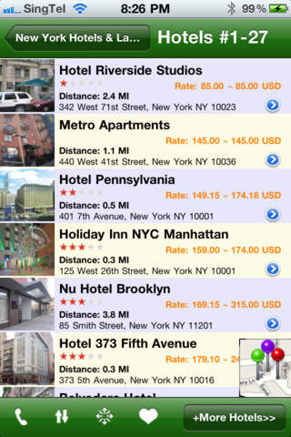 New York Hotels screenshot 2