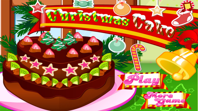 Cooking Cake - Christmas Games