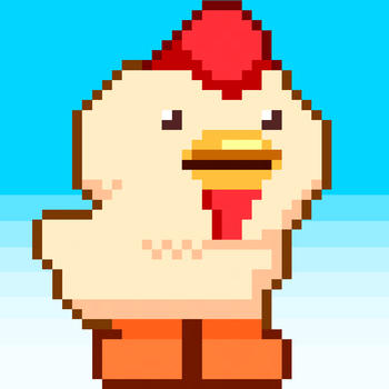 Pixel Chicken Quest - Silly Chick Cross The Wrong Road LOGO-APP點子