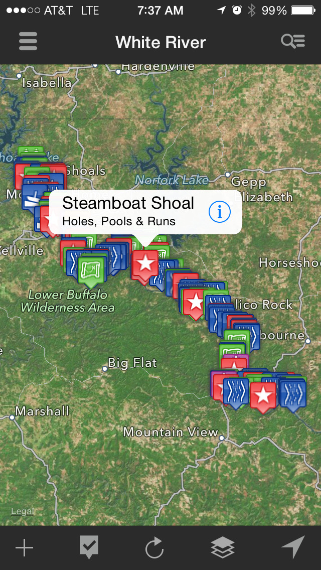 Trout Stream GPS Fly Fishing Maps for America's Top Trout Streams