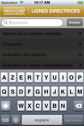 CHEP Canadian Hypertension Recommendations screenshot 2