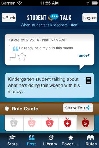 StudentTalk screenshot 2