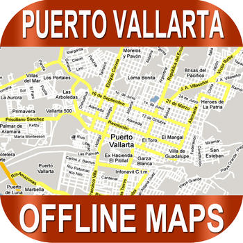 Puerto Vallarta Offline Maps LOGO-APP點子