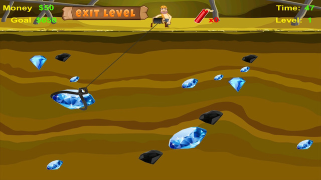 【免費遊戲App】A Diamond Hunting Miner Adventure-APP點子