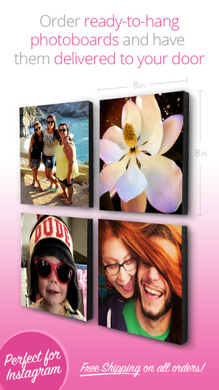 Sweet Pix: Print and send photoboards from iPhone and Instagram