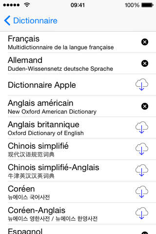 Quick Dictionaries - Offline English and Foreign Language word definitions screenshot 2