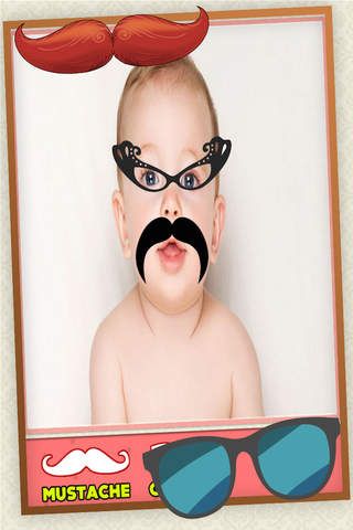 Mustache Me - Funny Face Decorating Game screenshot 3
