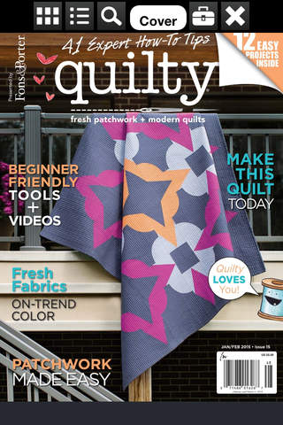 Quilty Magazine screenshot 3