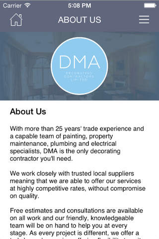 DMA Decorating Contractors screenshot 3