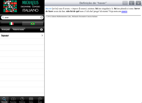 【免費書籍App】Michaelis Dicionário Conciso Italiano-APP點子