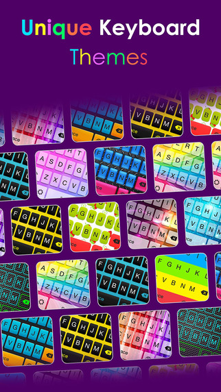 UniqueKey Pro - Color Keyboard design for iPhone iPad iPod