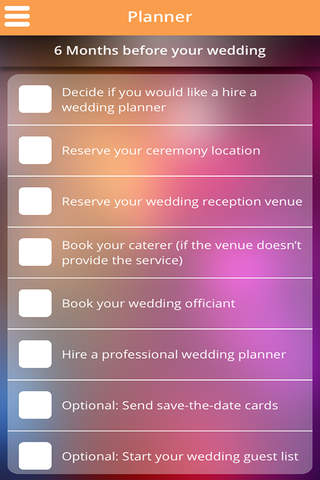 Plan My Wedding screenshot 3