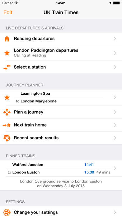 iPhone Screenshot 1