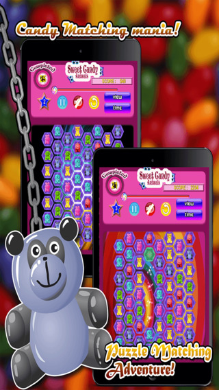 Sweet Candy Animals Pro ~ Match the Sweet Animal's to Crush them and Win