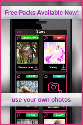 Pony Puzzles- cute jigsaw puzzles for Kids of All Ages screenshot 2