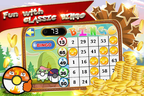 Bingo Poke Ball and Monster “Super Casino Blast Vegas Edition” screenshot 2