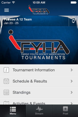 FYHA Tournaments screenshot 2
