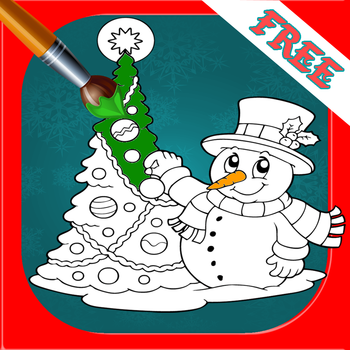 Christmas Coloring Book for Preschool - Santa , Rudolph and Frosty FREE 娛樂 App LOGO-APP開箱王