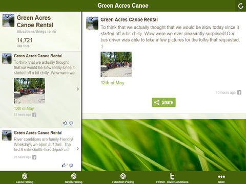 免費下載運動APP|Green Acres Canoe Rental app開箱文|APP開箱王