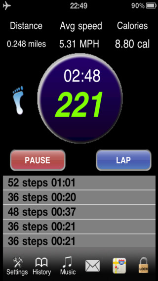 【免費健康App】Pedometer Multifunctional-APP點子