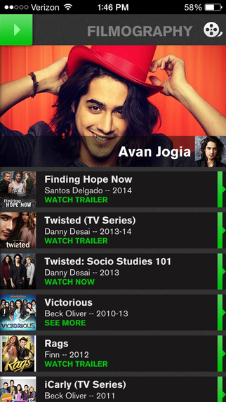 【免費娛樂App】Avan Jogia-APP點子