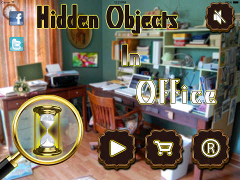 【免費遊戲App】Hidden Objects Office-APP點子